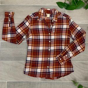 Levi's Flannel Plaid Button-Up
